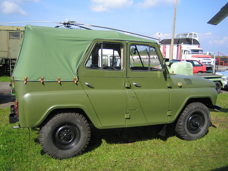 Лифтинг кузова УАЗ-469 (50 мм.)